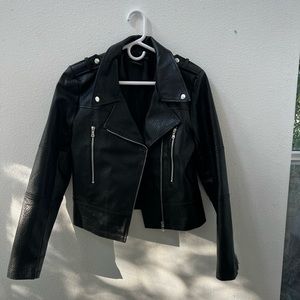 Rock & Republic Women’s Faux Leather Jacket
